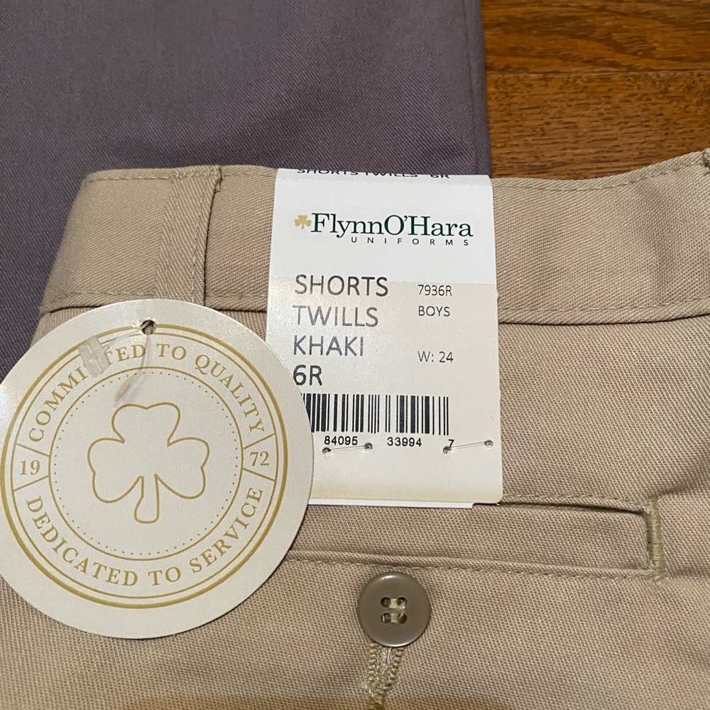 Flynn O’Hara, Flynn Ohara, Boys size 6 shorts, 2 pair, NWT